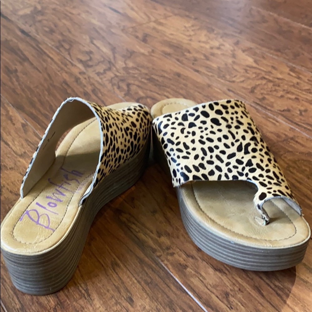 Blowfish Leopard sandals